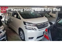 2009 Toyota Vellfire 2.4 VVTI (A) Z - PLATINIUM MODEL REG 2013 7 SEAT 2 POWER DOOR & POWER BOOT