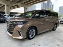 2024 Toyota Alphard 2.5 Z 7-Seater MPV