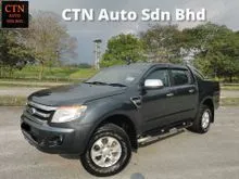 2013 FORD RANGER 2.2 (a) XLT 4X4 PICK-UP/6-SPEED GREEN DIESEL/TURBO CHARGED/MULTI FUNCTION STEERING/ABS BRAKING SYSTEM