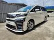 Recon PROMO 2019 Toyota Vellfire 2.5 ZA SUNROOF ADMIRATION BODYKIT BEST DEAL UNREG Z ZG