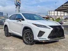 2021 Lexus RX 300 2.0 F Sport with BALCK INTERIOR