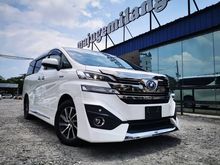 2015 Toyota Vellfire 2.5 Hybrid EL Black interial