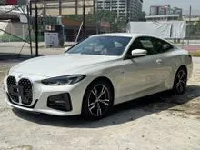 2022 BMW 420i 2.0 M Sport Coupe (White) Ready Stock