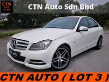 2011 Mercedes-Benz C200 1.8 CGI (A) W204 AVANTGARDE FACELIFT DAYLIGHT DASHBOARD BLACK INTERIOR MEMORY SEAT SPORT RIM TRUE YEAR MAKE