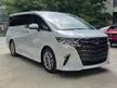 JPN UNREG# 2024 Toyota Alphard 2.5 Z 7-Seater MPV
