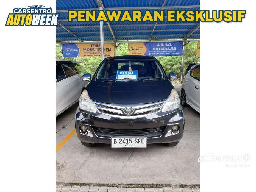 Jual Mobil Toyota Avanza 2015 G 1.3 di Jawa Barat Manual MPV Hitam Rp 130.000.000