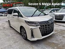 2018 Toyota Alphard 2.5 FULL SPEC GREAT A CAR