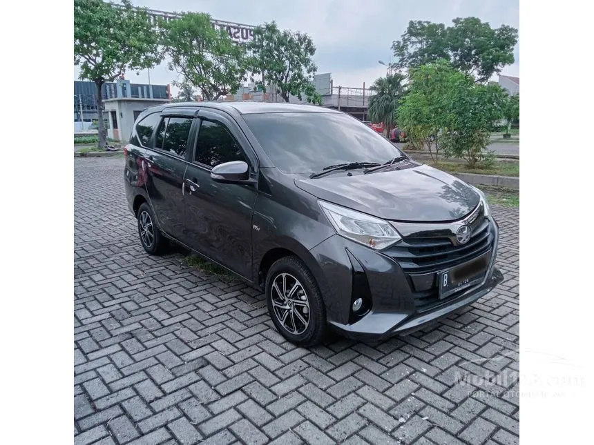 Jual Mobil Toyota Calya 2021 G 1.2 di Jawa Barat Automatic MPV Abu