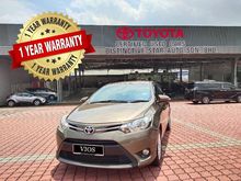 2014 Toyota Vios 1.5 AUTO +FREE WARRANTY + FREE SERVICE +CERTIFIED USED CAR DEALER