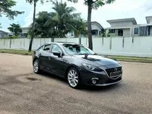 TRUE YEAR 2016 Mazda 3 2.0 SKYACTIV-G High SPEC KEYLESS