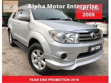 2009 Toyota Fortuner 2.5 (A) G TRD FACELIFT DIESEL FULL SPEC TRUE YEAR PROMOTION