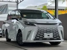 Ready Stock 2023 Lexus LM500H 2.4 Turbo Hybrid Executive MPV Unregistered