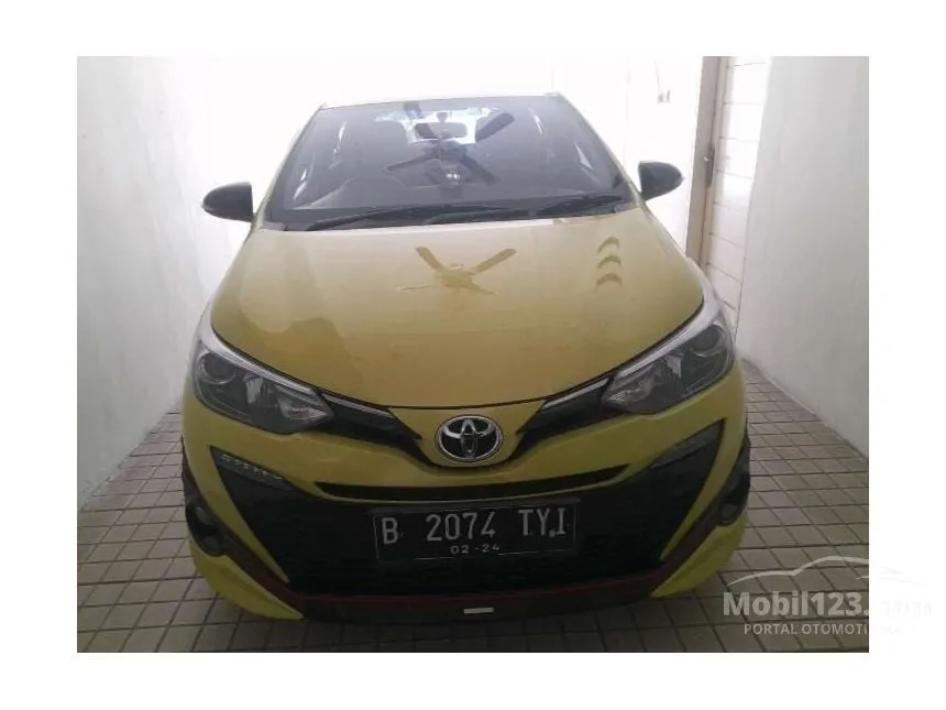 Jual Mobil Toyota Yaris 2019 TRD Sportivo 1.5 di Jawa Barat Automatic Hatchback Kuning Rp 208.000.000