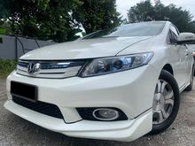 YR MADE 2013 Honda Civic 1.5 i-VTEC Hybrid IMA Full Service Honda Modulo B/kit Teacher Owner Very Well Maintained