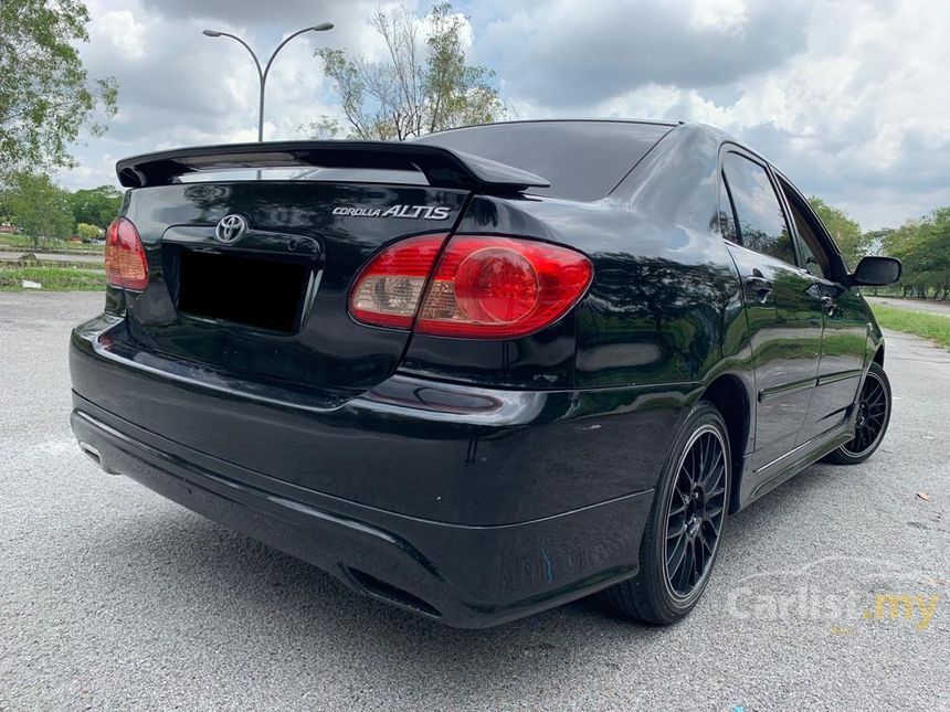 Toyota Corolla Altis 2005 E 1 6 In Kuala Lumpur Automatic Sedan Black For Rm 16 333 5936374 Carlist My