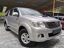 2012 Toyota Hilux 2.5 G VNT Facelift, Trunk Cover with Lock, No Off-Road, One Owner