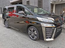 2018 Toyota Vellfire 2.5ZG SUNROOF PRE CRASH FULL LEATHER 3LED SEQUENTIAL TURN LAMP ADAPTIVE HIGH BEAM HIGH SPEC UNREGISTERED