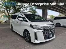 2022 Toyota Alphard 2.5 SC Rear Camera Power Door Power Boot DIM BSM 17K KM Local AP Unreg