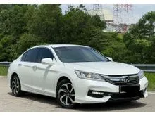 2018 Honda Accord 2.0 VTi-L Sedan / FACELIFT / ORIGINAL LEATHER SEAT / 2-POWER SEAT / LED LIGHTING / HONDA LANE WATCH / FREE EXTENDED WARRANTY (T&C)
