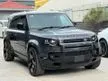 Recon 2022 Land Rover Defender 3.0 110 D300 Urban Night Edition 7 Seater Japan Spec Massive Optional with Power Seat, Air Sus, Meridian, 22inch Wheel