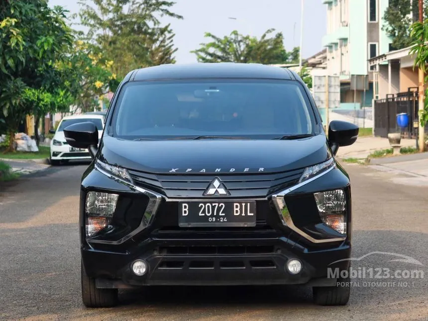 Jual Mobil Mitsubishi Xpander 2019 EXCEED 1.5 di Banten Automatic Wagon Hitam Rp 185.000.000