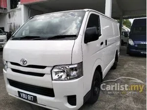 2018 Toyota Hiace 2.5 Panel Van Van