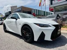 2021 Lexus IS 300 2.0 F SPORT MODE BLACK SUNROOF FULL SPEC INCOMING STOCK UNREG