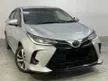 Used 2022 Toyota Vios 1.5 G Sedan WITH WARRANTY