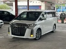 2022 Toyota Alphard 2.5 S Type Gold MPV WITH JBL SOUND SYSTEM SUPER LOW MILLAGE 8 YEARS PREMIUM WARRANTY