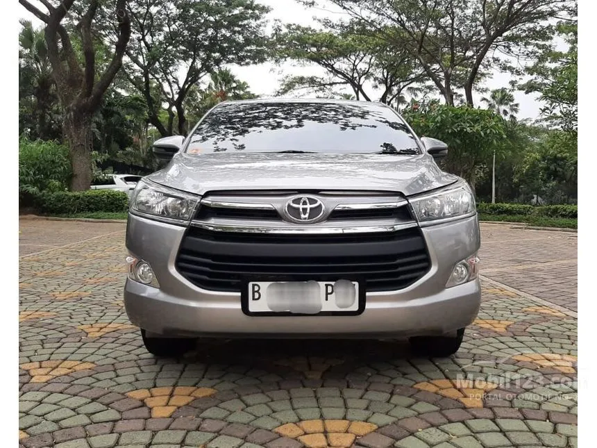 Jual Mobil Toyota Kijang Innova 2017 G 2.0 di Banten Automatic MPV Silver Rp 244.000.000