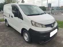 2016 Nissan NV200 1.6 (M) Panel Van