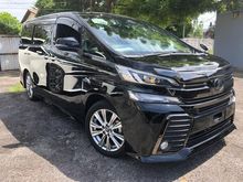 2016 Toyota Vellfire 2.5 ZA Golden Eyes SUNROOF UNREG