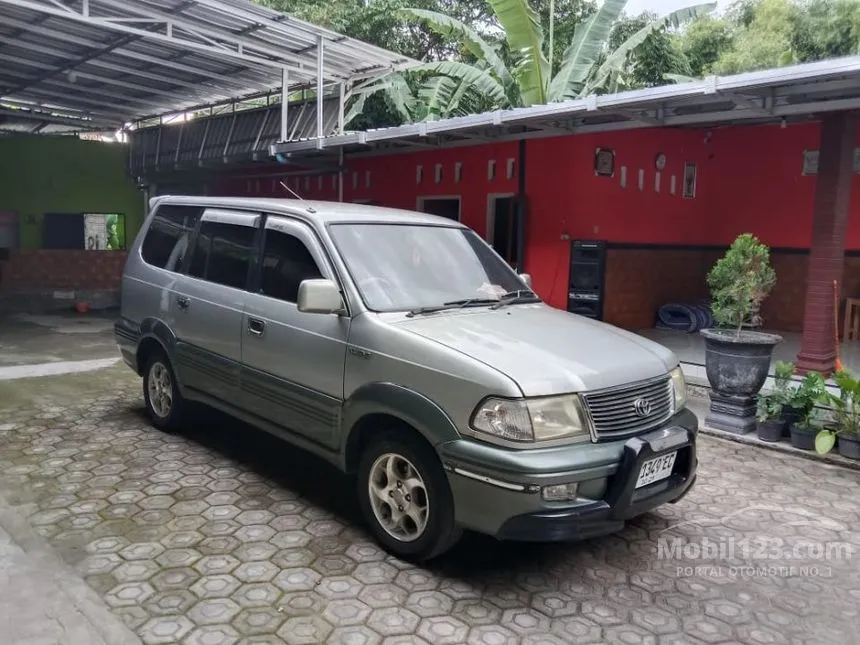 Jual Mobil Toyota Kijang 2000 Krista 2.4 di Jawa Timur Manual MPV Silver Rp 95.000.000