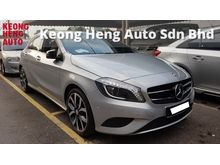 2014 Mercedes-Benz A200 1.6 CGI Hatchback (A) CBU, REG 2014, LOW MILEAGE DONE 19K KM, FULL SERVICE RECORD, UNDER WARRANTY UNTIL SEPTEMBER 2018