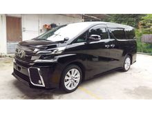 2017 Toyota Vellfire 2.5 ZA Edition MPV 360 Surround Camera , Alpine Sound System , Keyless , Power Boot , Unregistered