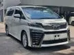 Recon 2018 TOYOTA VELLFIRE 2.5 Z UNREGISTERED MPV - Cars for sale