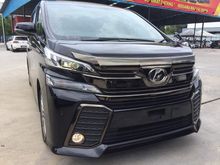 2016 Toyota Vellfire 2.5 ZG Z Golden Eyes MPV EDITION POWER BOOT PILOT SEAT UNREG
