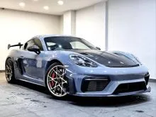 2023 Porsche 718 4.0 Cayman GT4 RS Coupe
