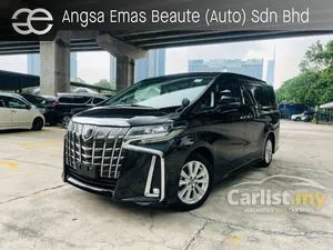 2021 Toyota Alphard 2.5 S Spec 7 Seater Unregister 2 Power Door Roof Monitor Grade 4B 24,xxx km 7 Years Warranty Local KL AP  Apple Carplay 3BA