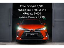 2021 Toyota Vios 1.5L Penjana Sales Savers RM 9,716 / Penjan Jualan Jimat RM 9,716 / EZBELI Loan Low Monthly Installment From RM 530