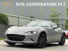 2024 Mazda Roadster RF VS 2.0 Auto Unregistered Rear Wheel Drive (RWD) 17 Inch Original Alloy Rim Power Retractable RF Hard Top Full Leather Heated Se