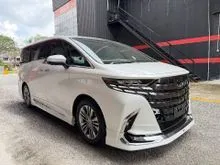 2024 Toyota Alphard 2.5 Z 6A 5A Report Original Modellisa Bodykit Original Side Step Head Up Display Digital Inner Mirror Big Offer Now