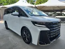 2025 Toyota VELLFIRE 2.4 Z NEW FACELIFT/GRADE 6A 7K KM /Twin Sun Roof/Digital Inner Mirror/Wireless Charger/360 CAM/DIM/BSM/UNREG