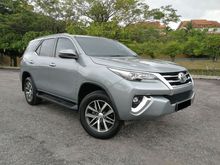 STOCK CLEARANCE TOYOTA FORTUNER 2.7 SRZ ORIGINAL PAINT INSTALLMENT FROM RM 14XX