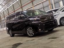 2018 Toyota Vellfire 2.5 Z A Edition GOLDEN EYE POWER BOOT PRECRASH