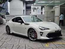 [5A GRED] GT86 2.0(MANUAL) [GT-LIMITED BLACK EDITION] -BREMBO CALIPER,TRD EXHAUST & BODYKITS,TRD CARBON BAR,TRD QUICK SHIRT LEVER,ADVAN RACING 18 INCH