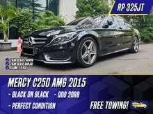 2015 Mercedes-Benz C250 2.0 AMG Sedan Black Hitam Mercy C 250