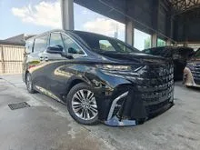 2025 Toyota Alphard 2.5 Z Grade 4.5A Sun Roof 4Cam360View PCS LTA BSM DIM Advance Drive Display Audio Power Boot Side Step Unregister