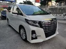 2017 Toyota Alphard 2.5 S 8 SEATER with 5 YEARS WARRANTY