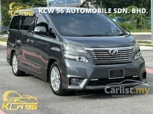 2009 Toyota Vellfire 2.4 Z Platinum MPV